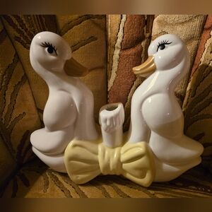 Vintage Nowells Mold Duck Lamp Base